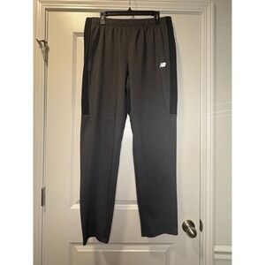 New Balance Mens XL Gray/Black Athletic Training Pants